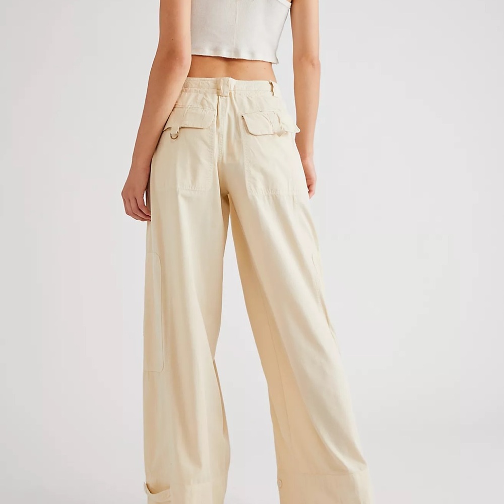 Free People One Step Ahead Parachute Pants Size L - Picture 2 of 7